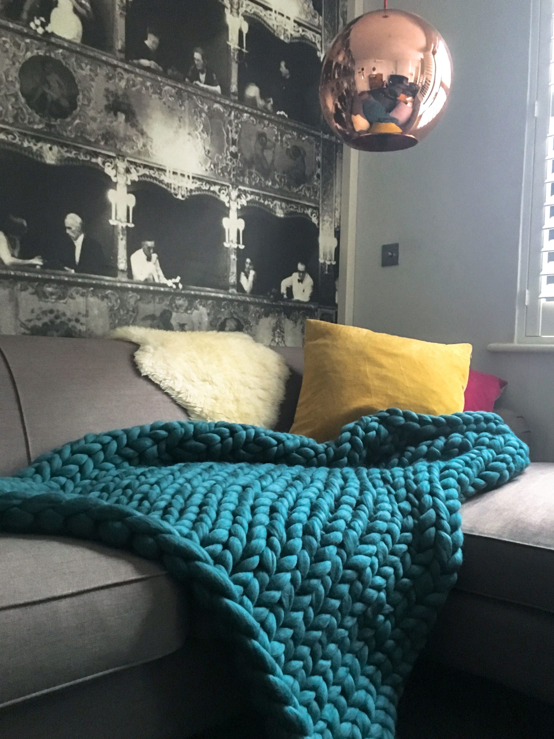 Knitting Kit - Knit your own Giant Blanket - Lauren Aston Designs